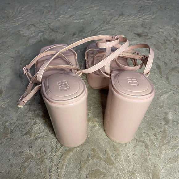 Elegant Pink Platform Heels - Picture 5 of 6